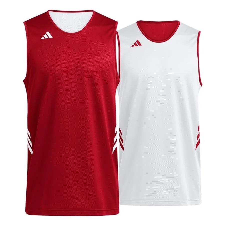 Детское спортивное топ с принтом EVRYDAY PRO J adidas, Красный — фото 2