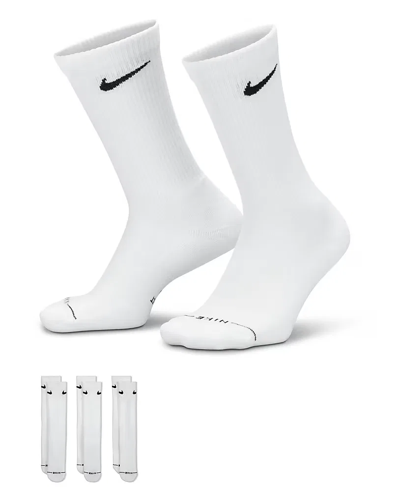 Носки высокие Everyday Plus 3 шт Nike, белый