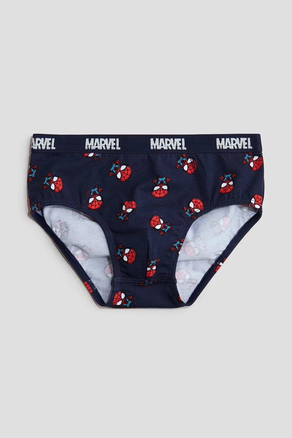 Набор из 5 трусов для мальчиков с принтом H&M, Marineblau/Marvel Comics — фото 2