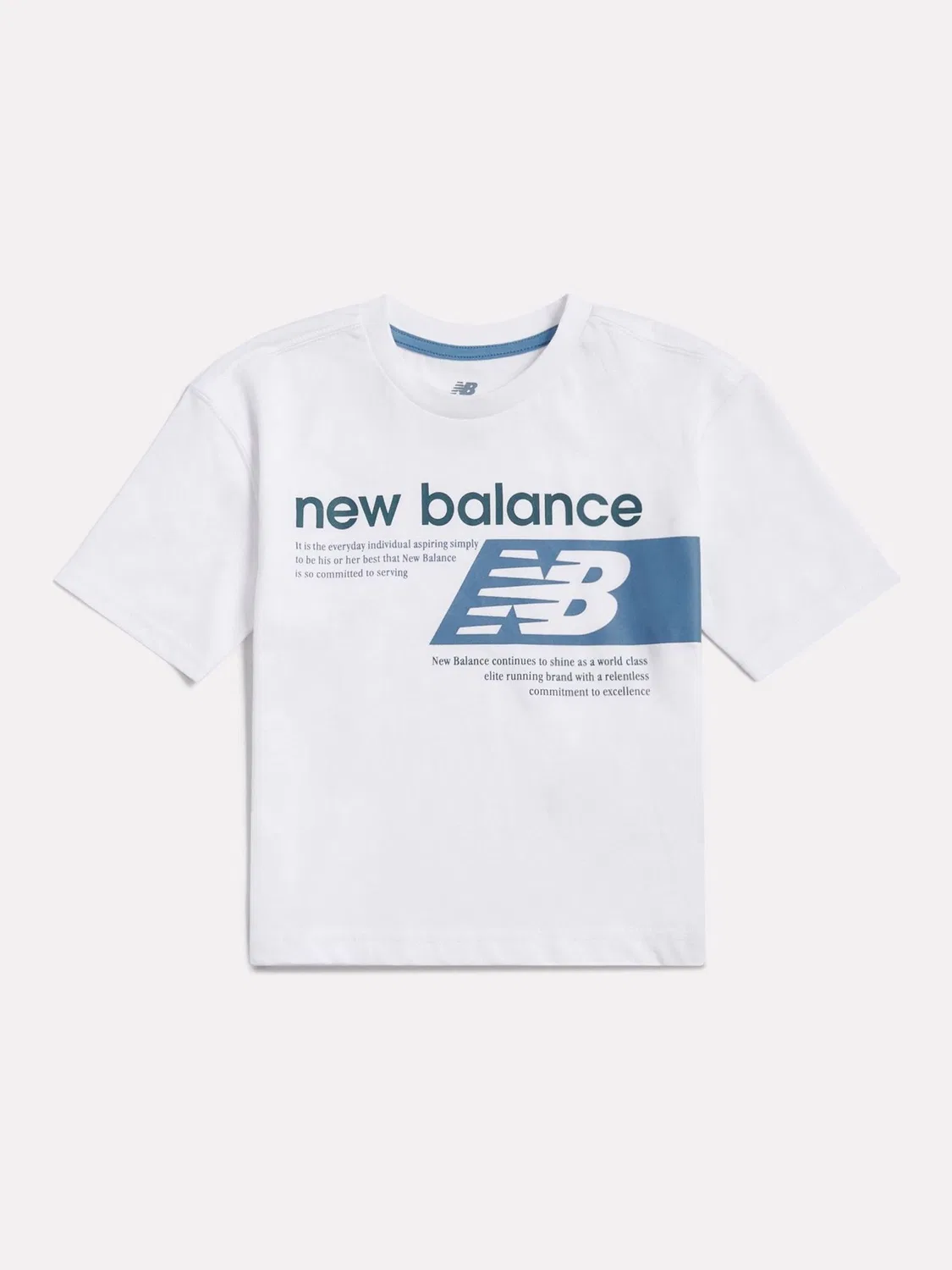 Футболка с графическим принтом Players New Balance, белый