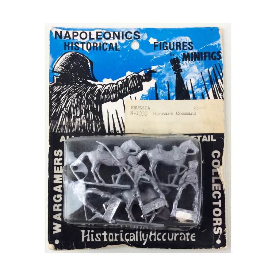 

Пруссия - Гусарское командование, Historical Miniatures (25mm) (Minifigs)