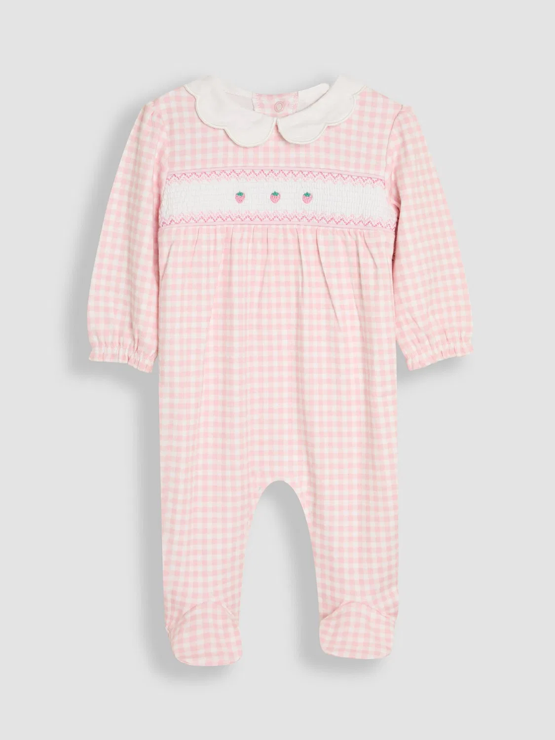 Слип на ножку с вышивкой JoJo Maman Bébé, розовый