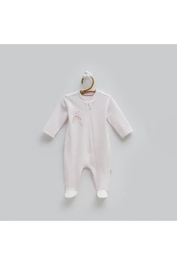 Детский комбинезон для девочек с длинным рукавом Caramell, Pink