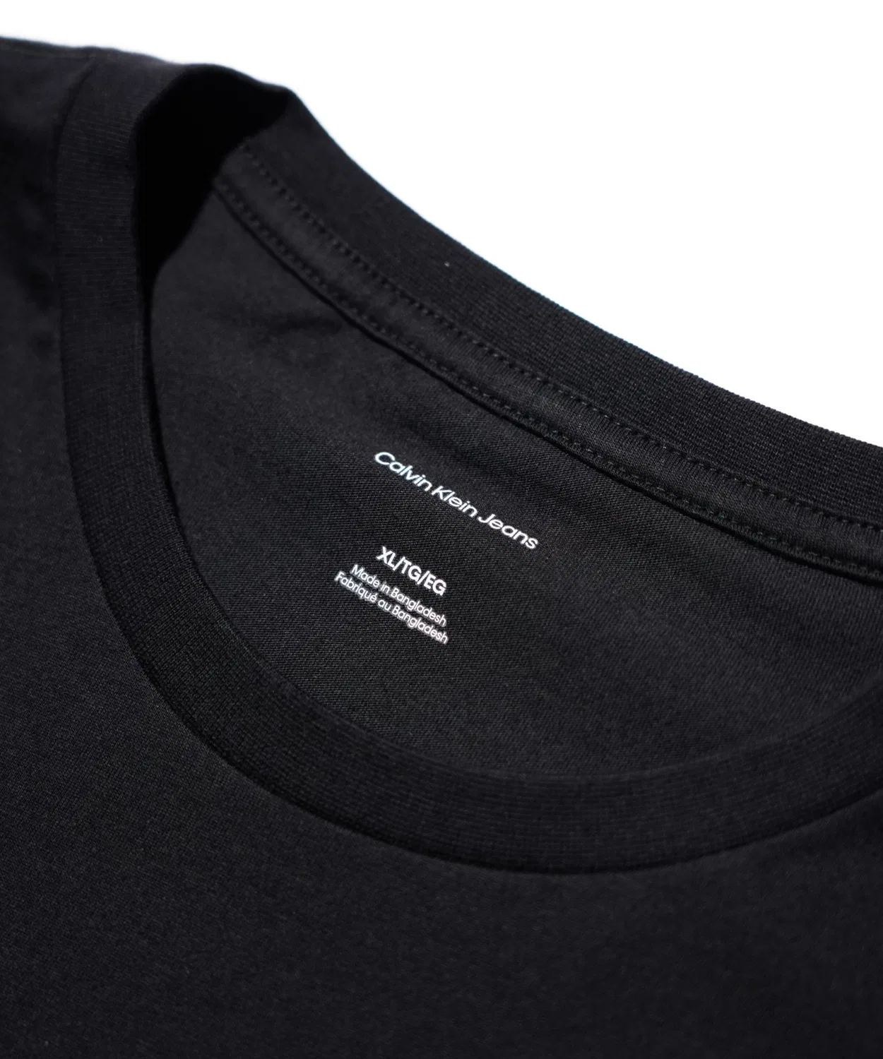 Футболка с принтом PRINTED LOGO TEE Calvin Klein, Black — фото 3