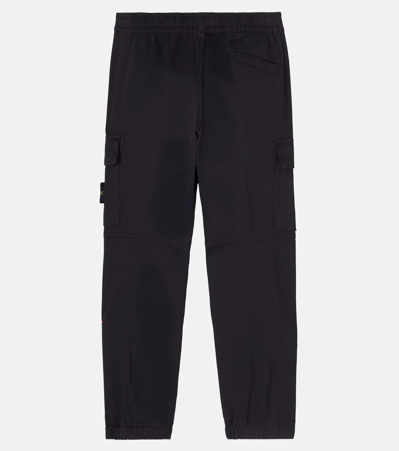 Брюки карго с карманами Stone Island Junior, черный — фото 2