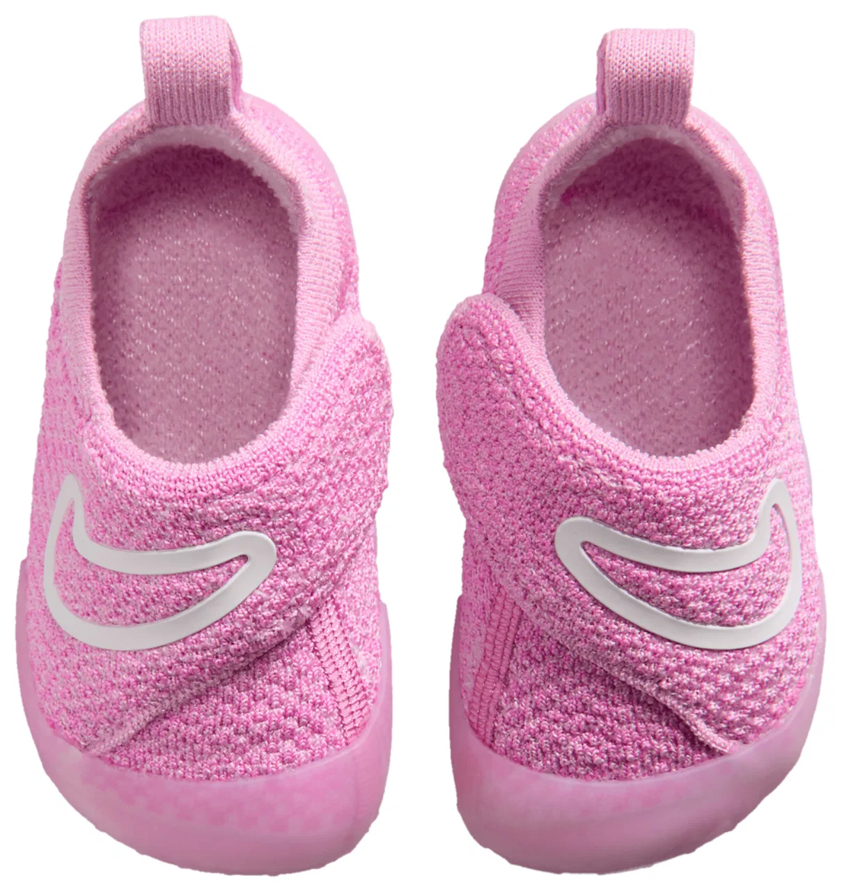 Кроссовки для мальчиков Swoosh 1 Nike, цвет Playful Pink/Sail/Pink Rise — фото 4