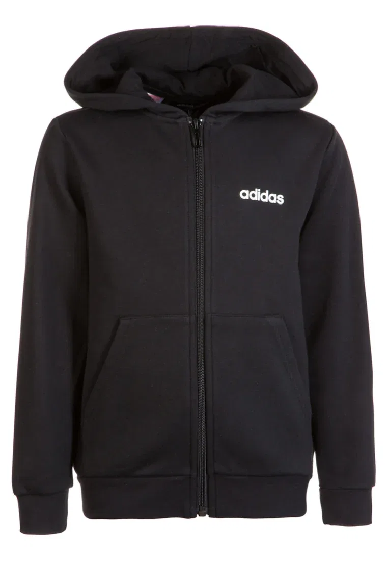 Унисекс - толстовка на молнии Adidas Performance, Black/White