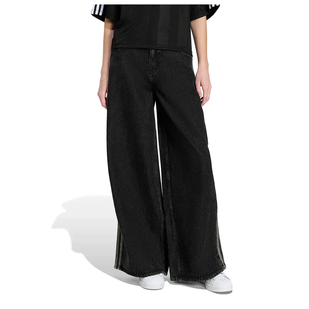 Спортивные джинсы Adidas Originals Firebird Adilenium, черный