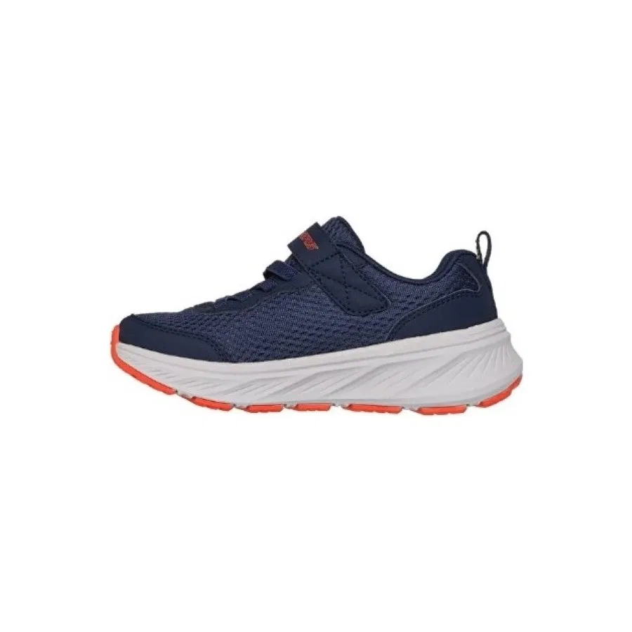 Детские кроссовки с длинным шнурком Skechers 404800L/NVY, Синий — фото 3