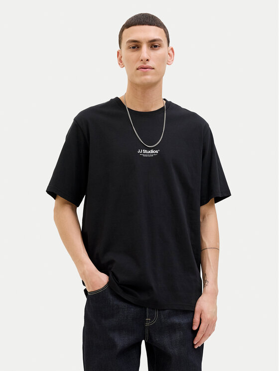 

Футболка relaxed fit Soho 12278787 Jack&Jones, чёрный
