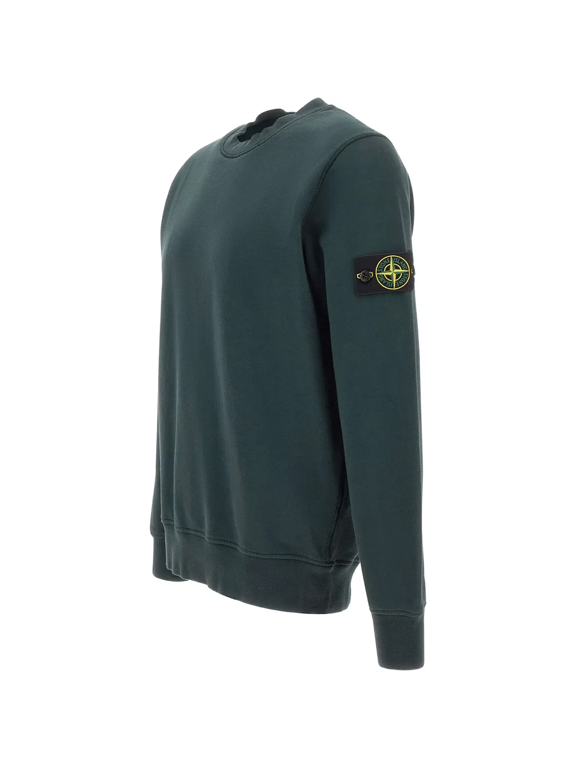 Толстовка 610060 с рукавами реглан Stone Island, зеленый — фото 3