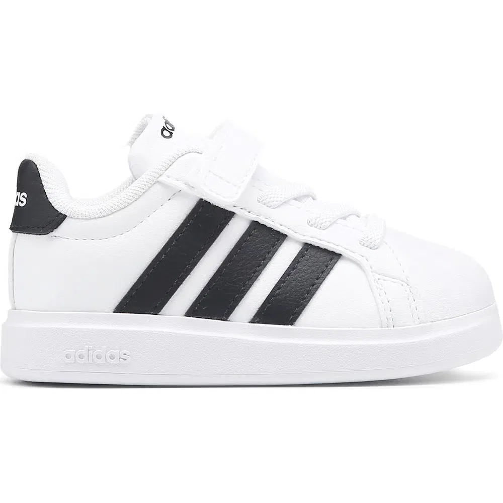 Детские кроссовки для малышей Streettalk Adidas, White/Black — фото 2