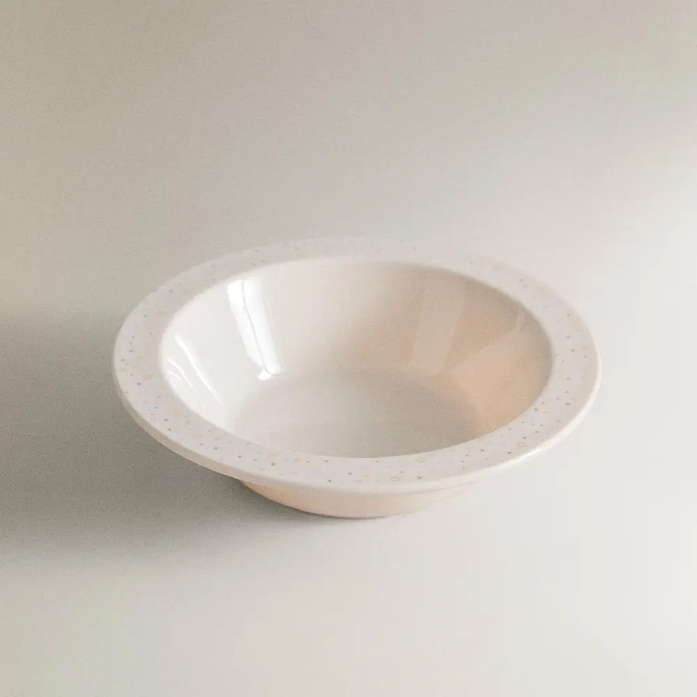 

Детская миска Zara Home Star, кремовый