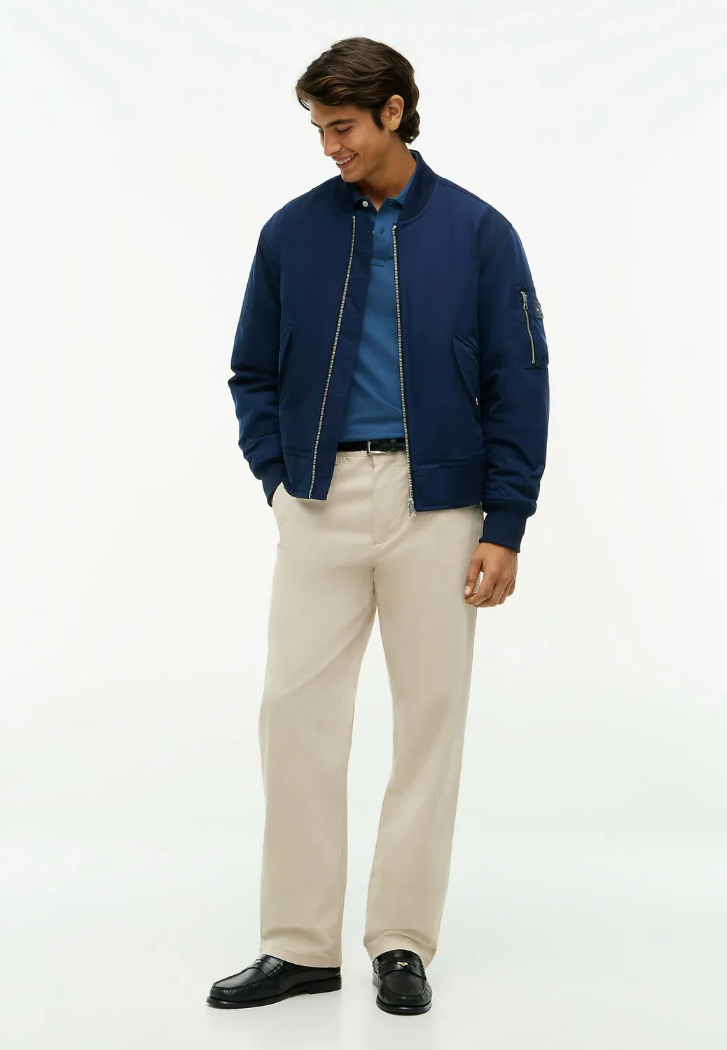 Стеганая куртка-бомбер - куртка-бомбер Tommy Hilfiger, Carbon Navy — фото 2
