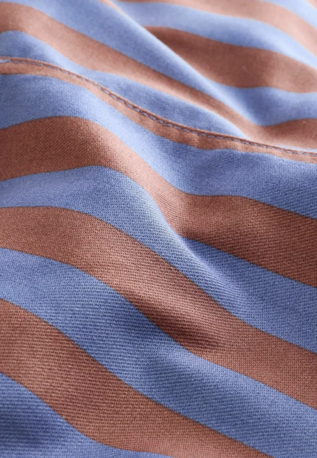 Детский комбинезон из саржи и боди - боди Next, Blue Brown Stripe — фото 4