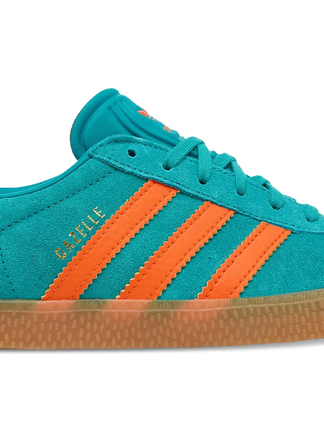 Детские кроссовки Gazelle синие Adidas, синий — фото 2