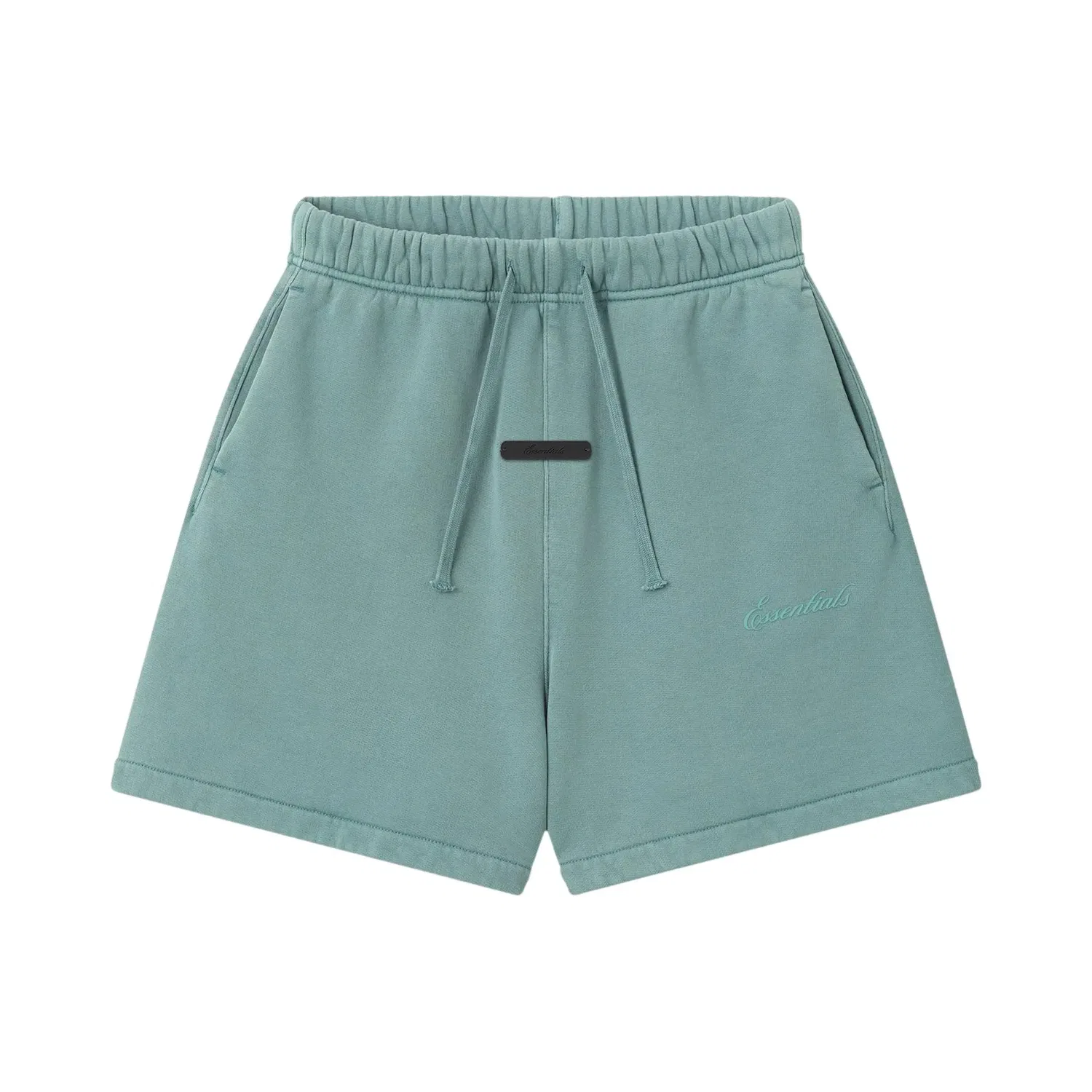 Классические спортивные шорты Fear of God Essentials Signature Classic Sweatshort, зеленый