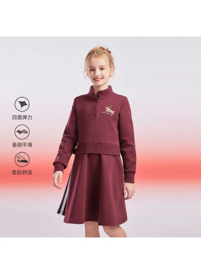 Платье из футера с длинным рукавом, модель Two-Piece Style, Hush Puppies — фото 2