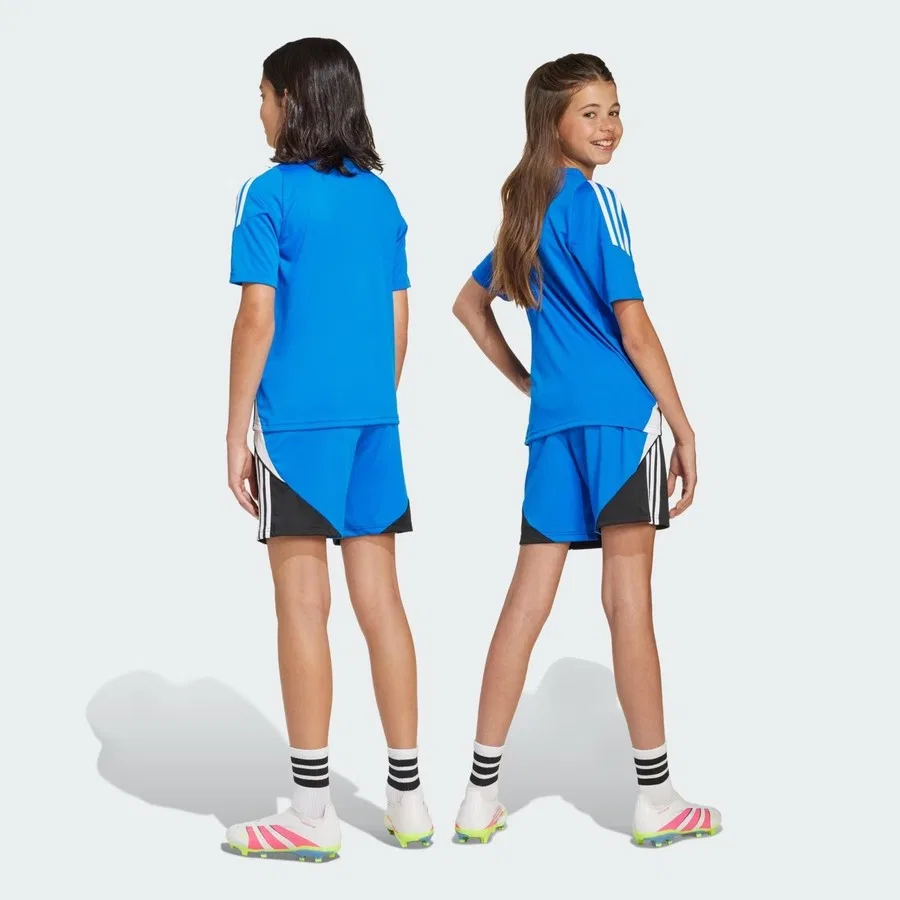 Детские спортивные шорты с принтом Jude Bellingham adidas, Черный — фото 2
