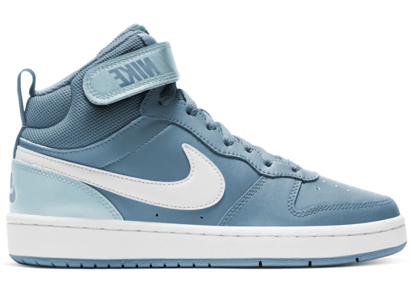 Детские кроссовки Lifestyle Nike Court Borough Mid 2, Cerulean/Glacier Blue/White