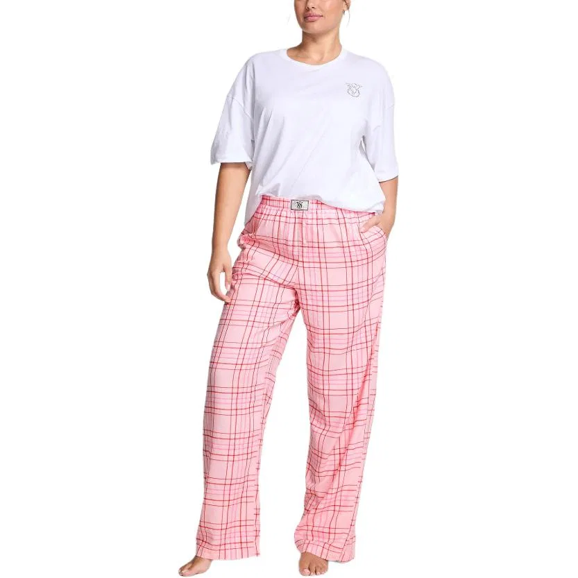 Женский комплект пижам Victoria's Secret, White Pink