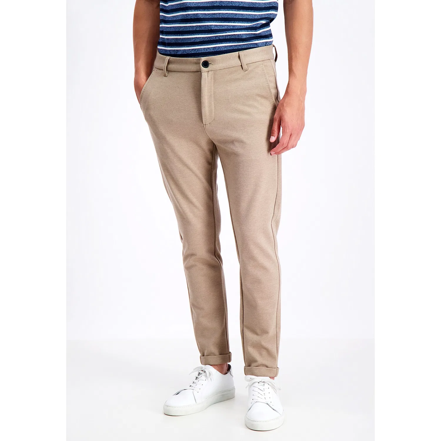 Детские брюки из стрейч-ткани Slim Fit Lindbergh, Sand Mix