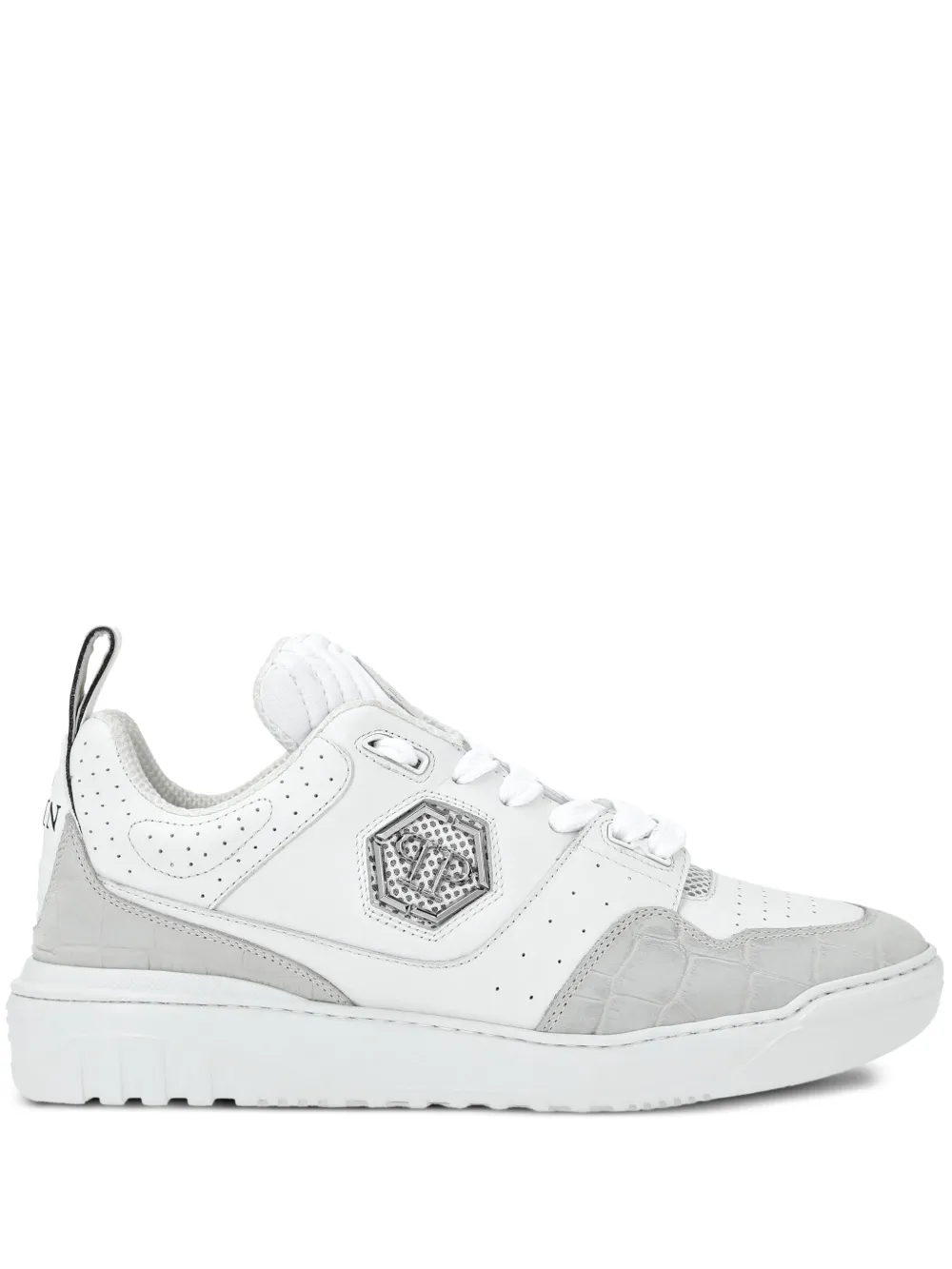 

Кроссовки с логотипом Philipp Plein, белый