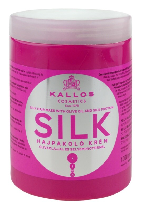 

Маска для сухих и чувствительных волос Kallos Silk