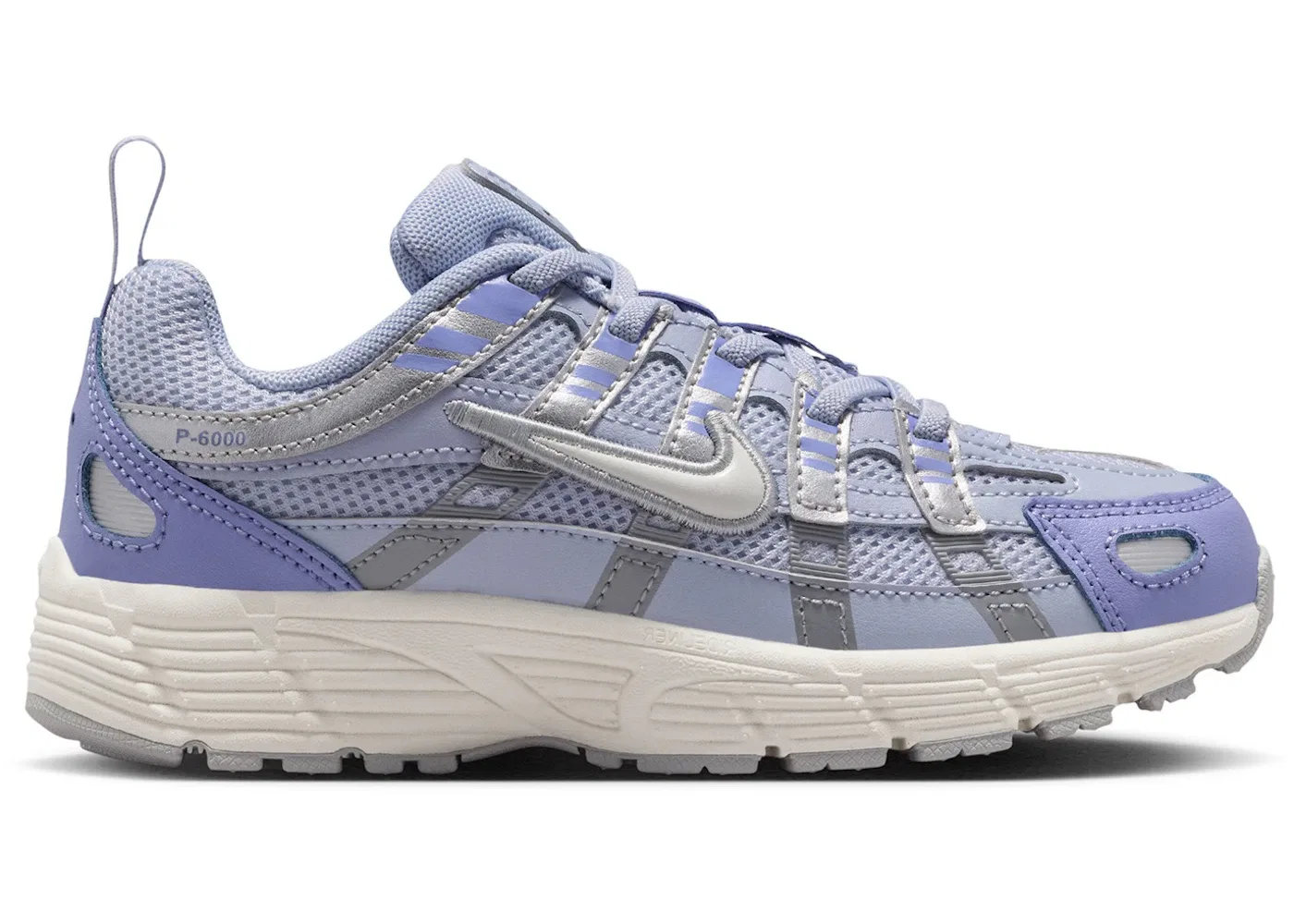 Детские кроссовки Lifestyle P-6000 Nike, Ghost Light Thistle Iron Purple Sail