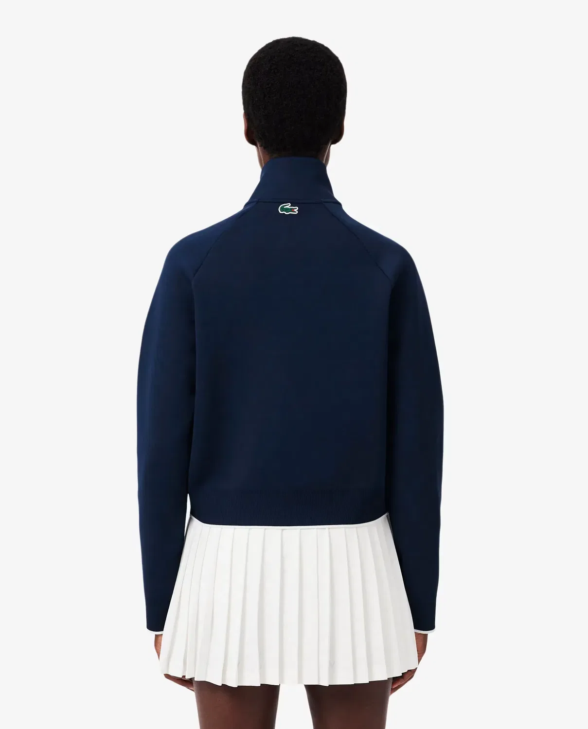 Худи Lacoste Heritage Azul Marino с молнией — фото 2
