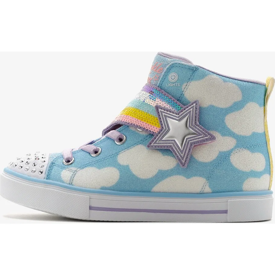 Ботинки с подсветкой Shooting Star Brights Skechers, Синий