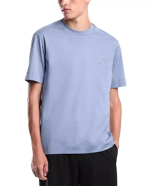 Мужская футболка с коротким рукавом Emporio Armani, Light Blue
