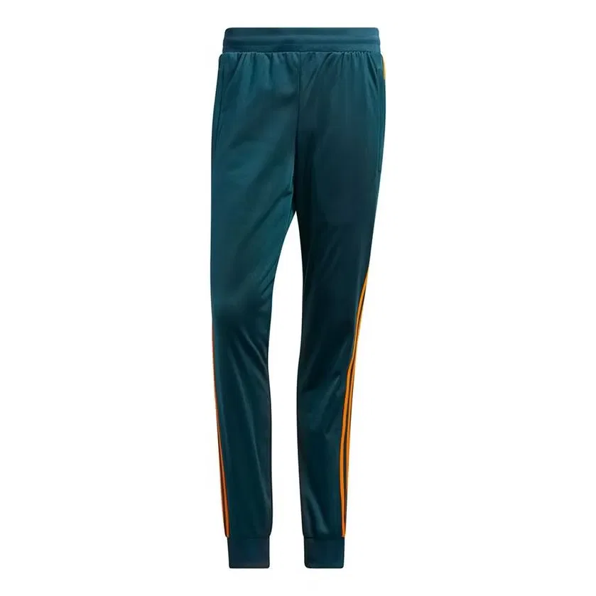Брюки спортивные с лампасами Originals 3 Stripe Adidas, зеленый