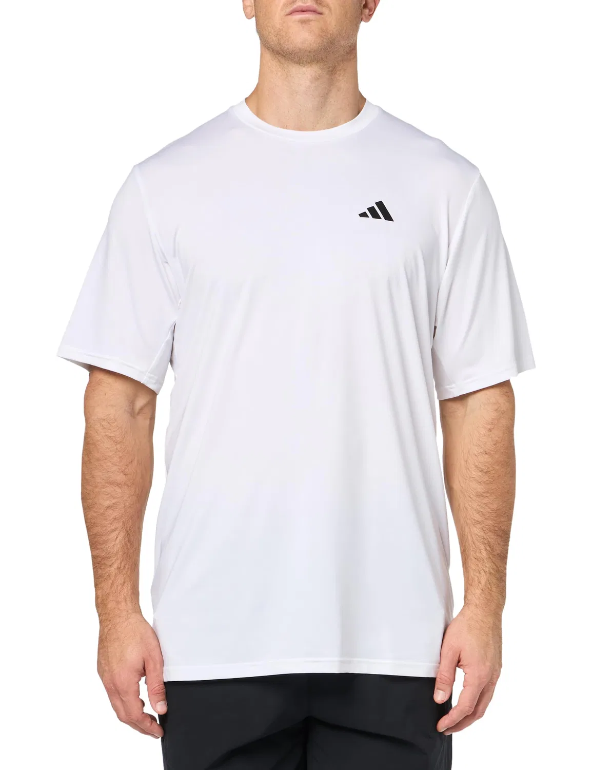 Мужская футболка с принтом Train Essentials Training Tee adidas, 2-White