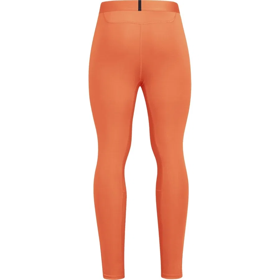 Мужские спортивные тайтсы с длинным рукавом TF Long Tight M adidas, Оранжевый — фото 2
