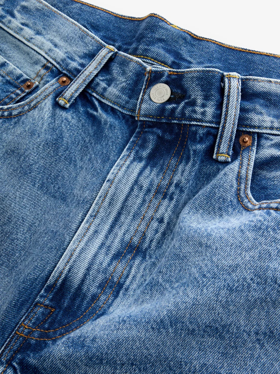 Шорты джинсовые свободные Gap, Medium Wash — фото 3