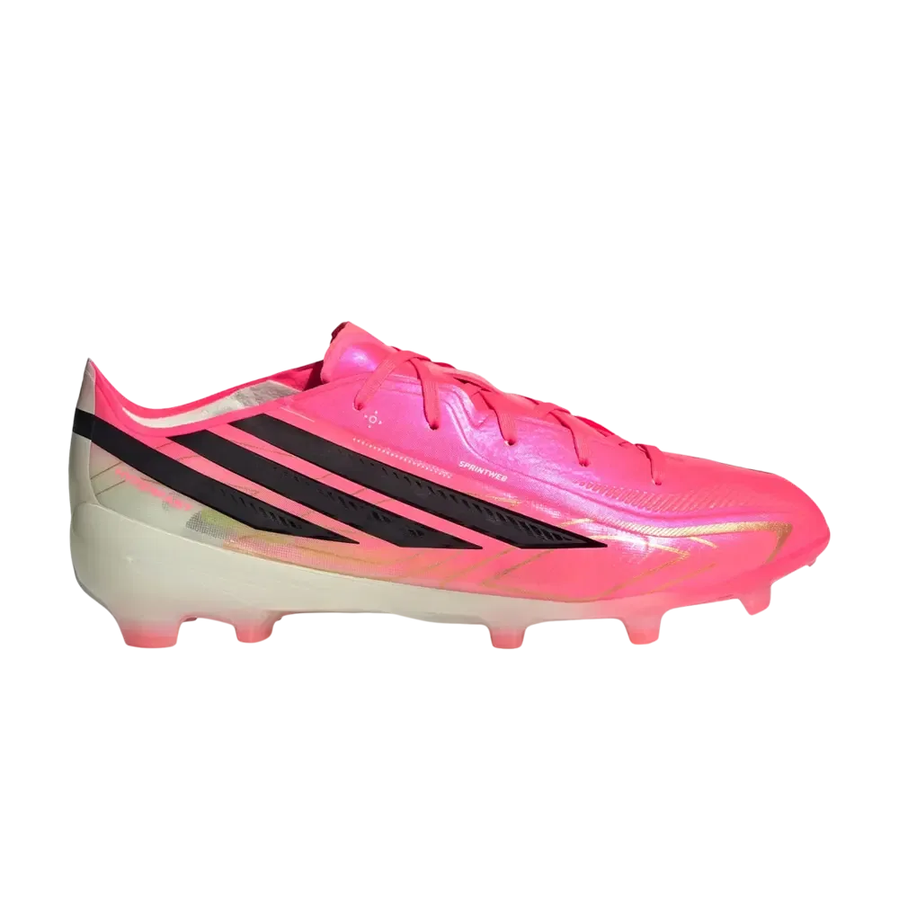 Кроссовки Adidas F50 Hyperfast Elite FG Little Kid, розовый