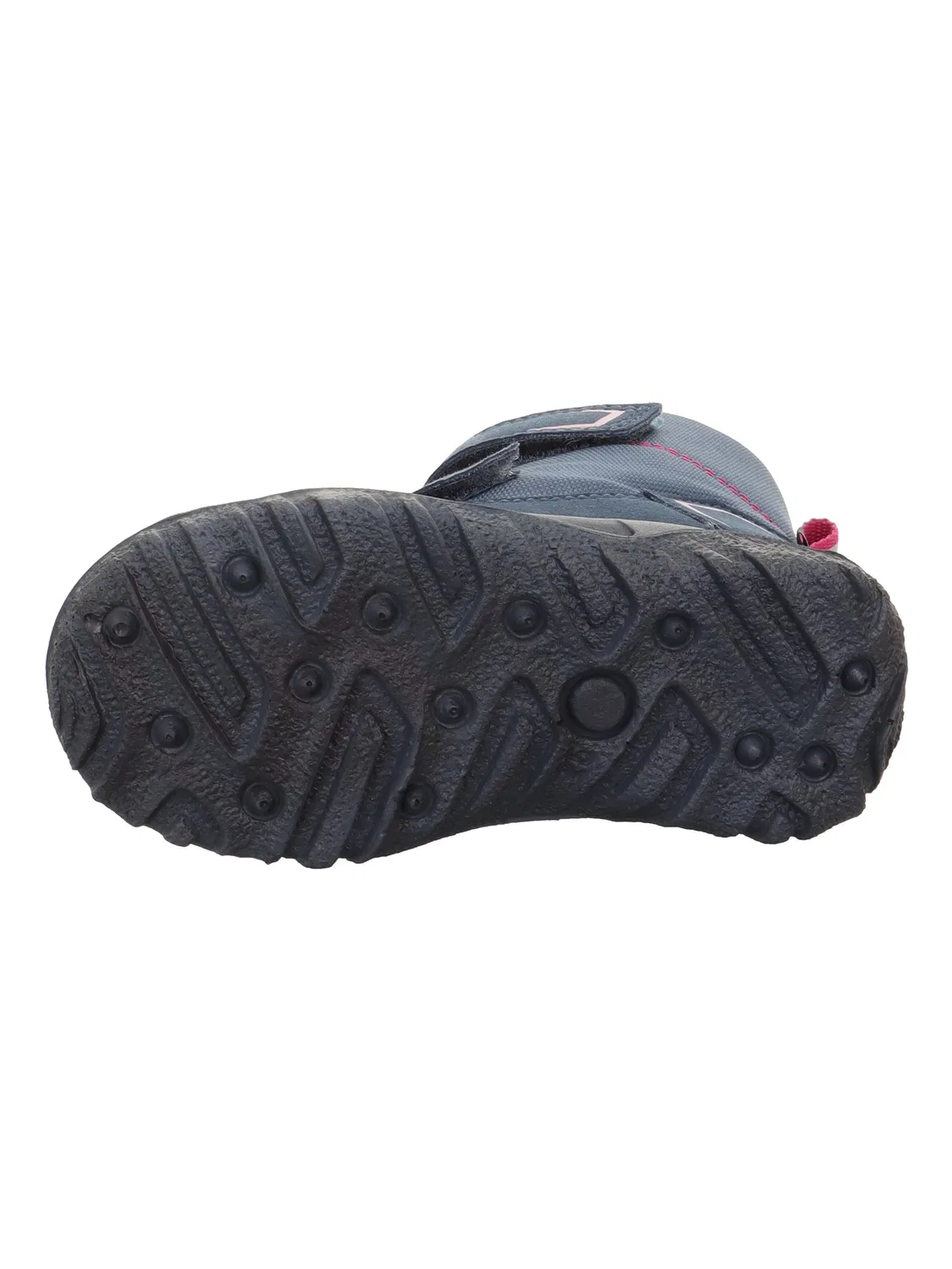 Детские снежные ботинки для девочек с мембраной Husky Warm Gefütterte Superfit, Blue Pink 8010 — фото 4