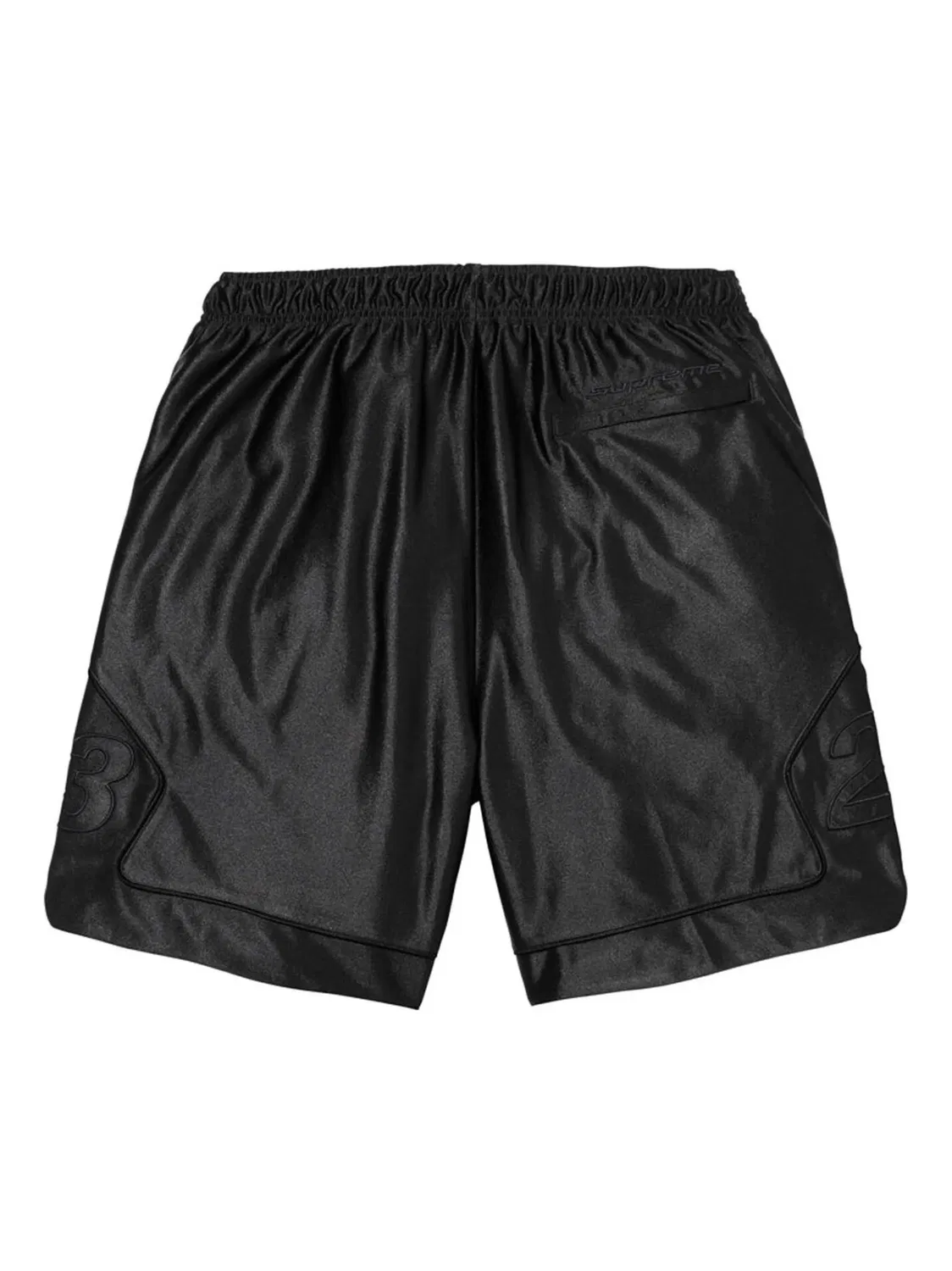 Шорты x Jordan Warm Up Supreme, черный — фото 2