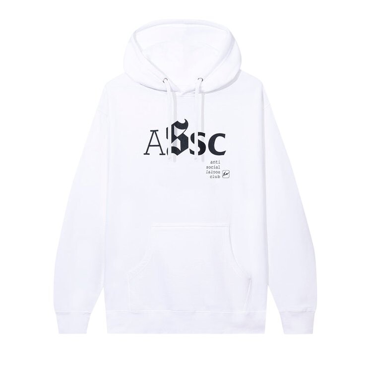 

Худи Anti Social Social Club x Fragment Type A Hoodie 'White', белый