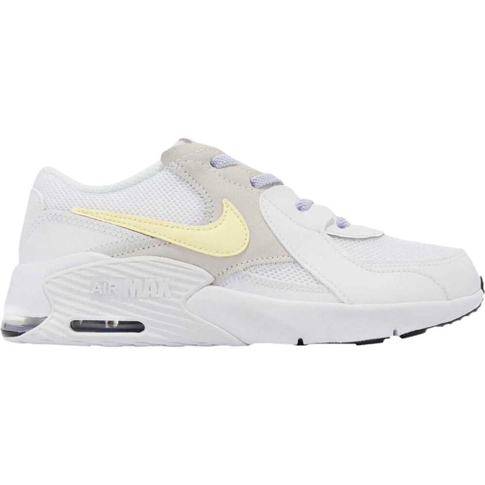 

Кроссовки Nike Air Max Excee PS White Citron Tint, белый/серый/желтый