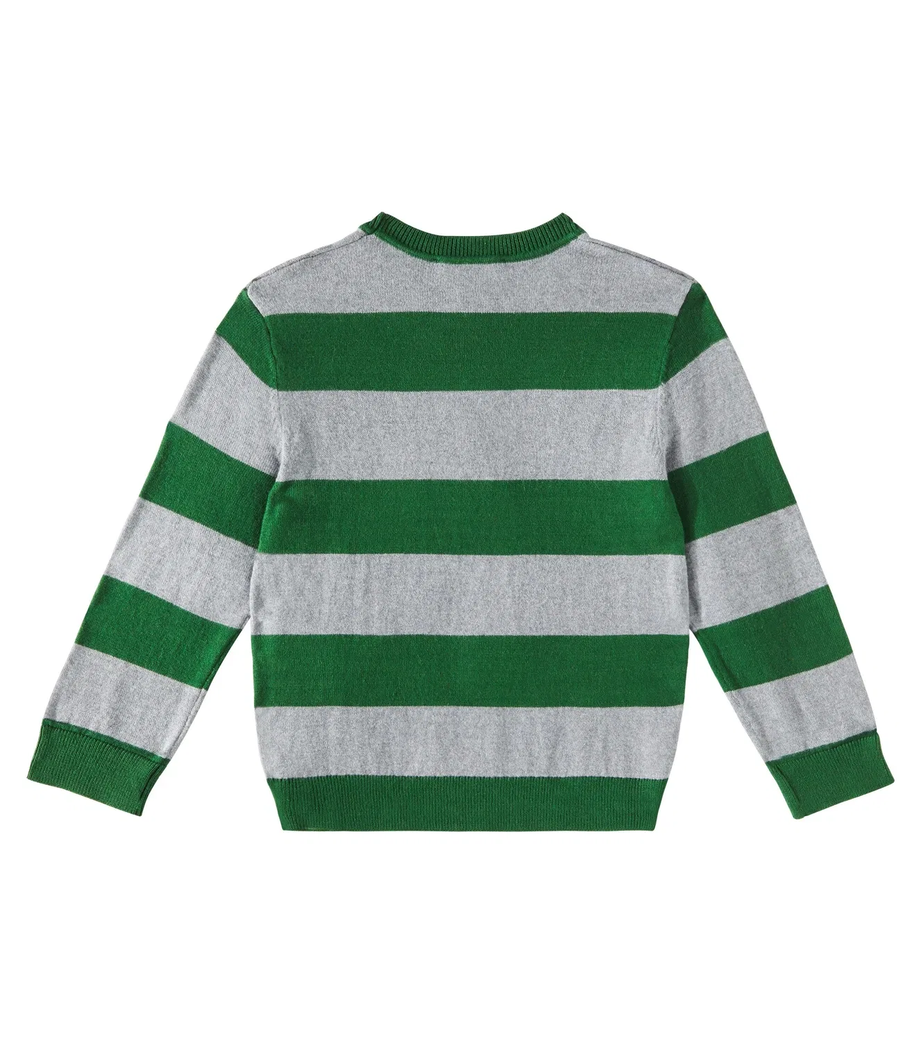 Свитшот из хлопка и шерсти Stella Mccartney Kids, мультиколор — фото 3