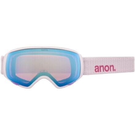 

Очки защитные WM1 MFI женские Anon, цвет Perceive Cloudy Pink /White, Extra Lens - Perceive Variable Blue