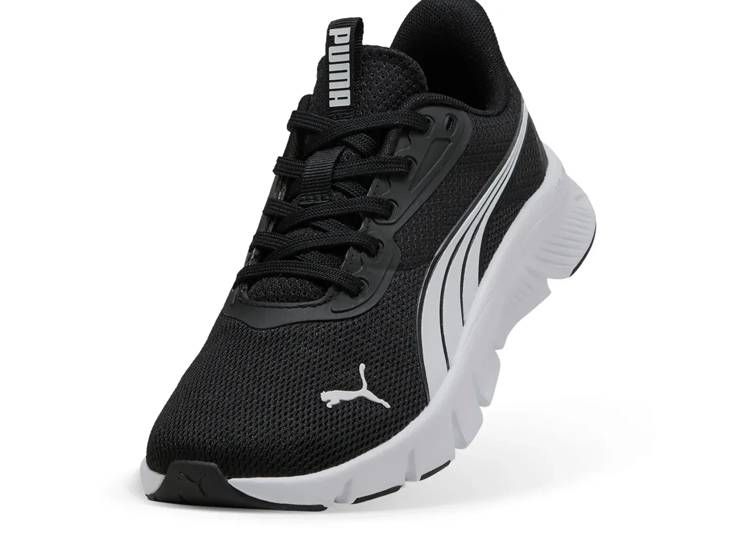 Кроссовки FlexFocus Lite Modern, PUMA, черно-белые — фото 4