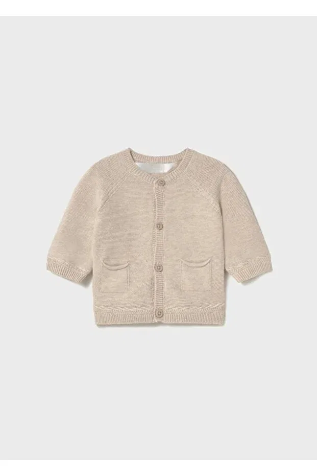 Детский кардиган с V-образным вырезом Mayoral, Beige