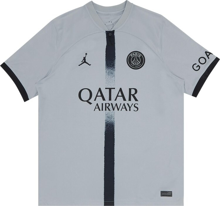 

Рубашка Paris Saint-Germain x Air Jordan Away Stadium Jersey 'Grey', серый