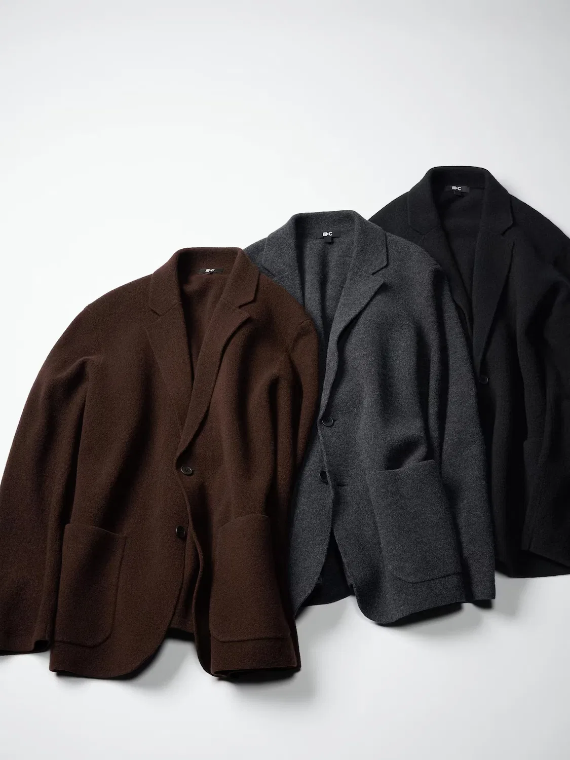 Куртка Uniqlo, вязаная, темно-коричневый — фото 2
