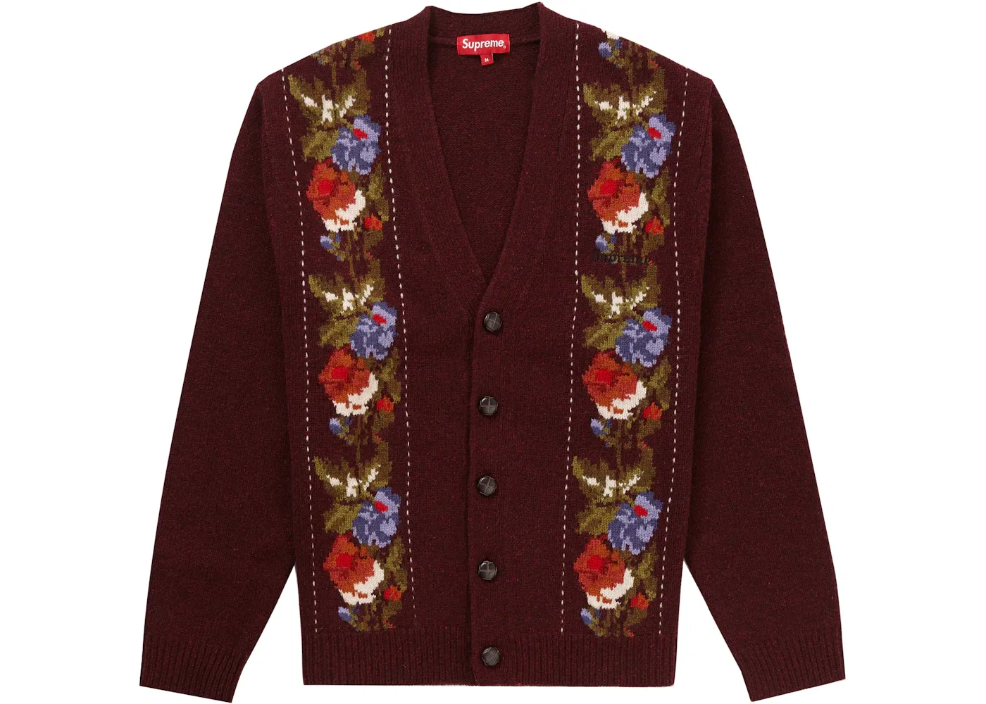 Мужской кардиган с принтом Supreme Cardigan, Red