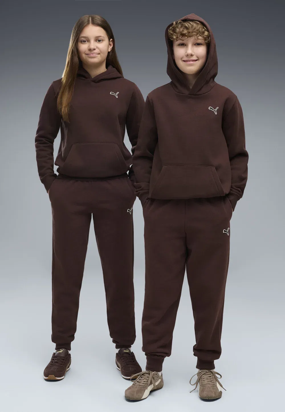 Спортивные штаны Essentials с высокой посадкой, унисекс Puma, Chocolate Fondue — фото 2