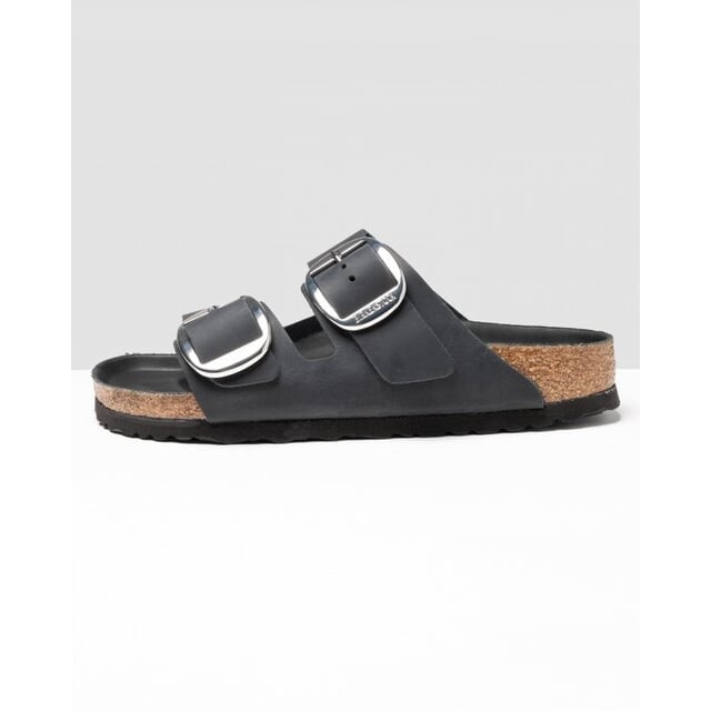

Женские сандалии Arizona с большой пряжкой в стиле Флорида Birkenstock, черный